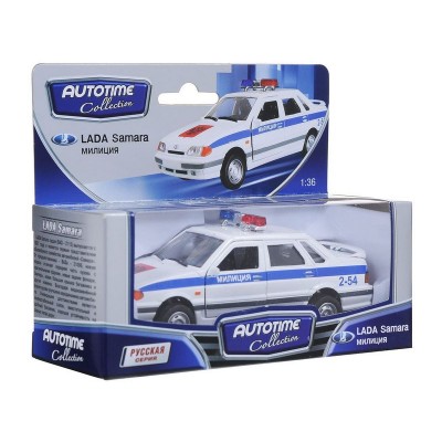 Машина Autotime "LADA SAMARA (115)" полиция 1:36