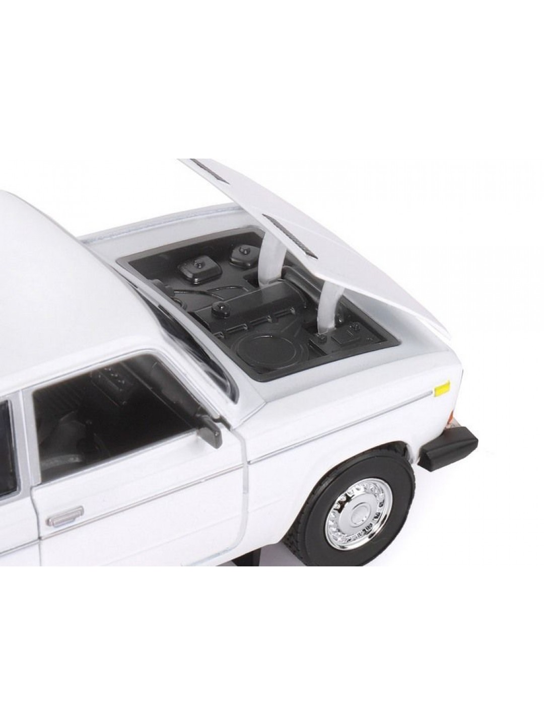 Машина "АВТОПАНОРАМА" ВАЗ 2106, 1/22, белый, инерция, в/к 24,5*12,5*10,5 см