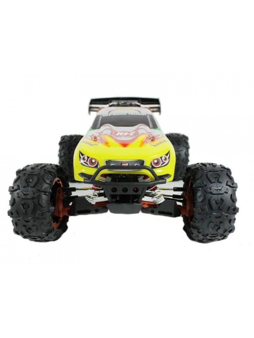 Радиоуправляемая трагги Remo Hobby EVO-R Brushless UPGRADE (красная) 4WD 2.4G 1/8 RTR
