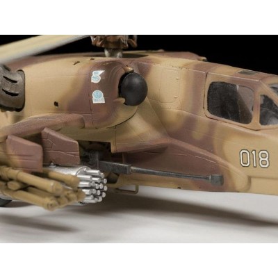 Сборная модель ZVEZDA Российский ударный вертолет "Черная акула", 1/72