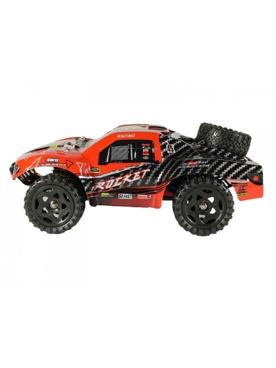 Радиоуправляемый шорт-корс Remo Hobby Rocket V2.0 (красный) 4WD 2.4G 1/16 RTR