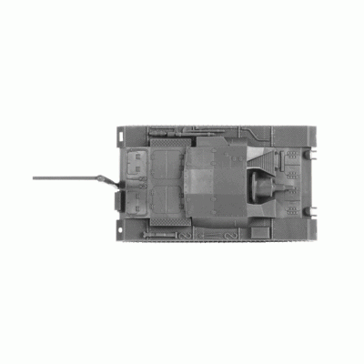 Сборная модель ZVEZDA Немецкое штурмовое орудие Stug-III Ausf.B, 1/100