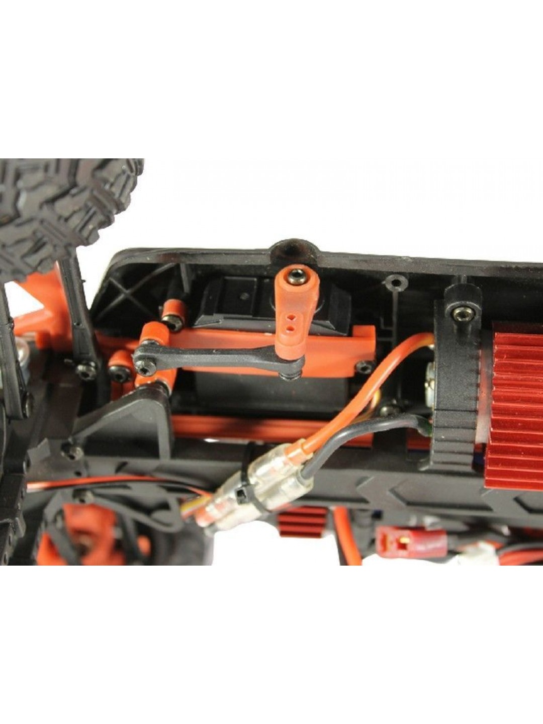 Радиоуправляемый монстр Remo Hobby SMAX UPGRADE V2.0 (красный) 4WD 2.4G 1/16 RTR