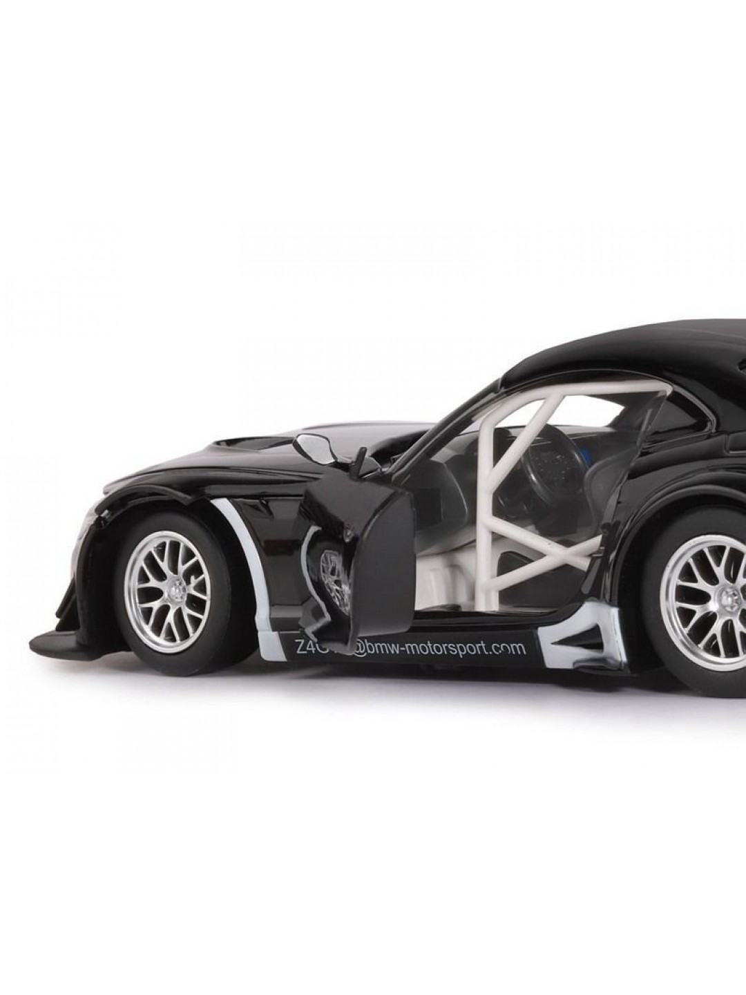 Машина "АВТОПАНОРАМА" BMW Z4 GT3, черный, 1/24, свет, звук, в/к 24,5*12,5*10,5 см