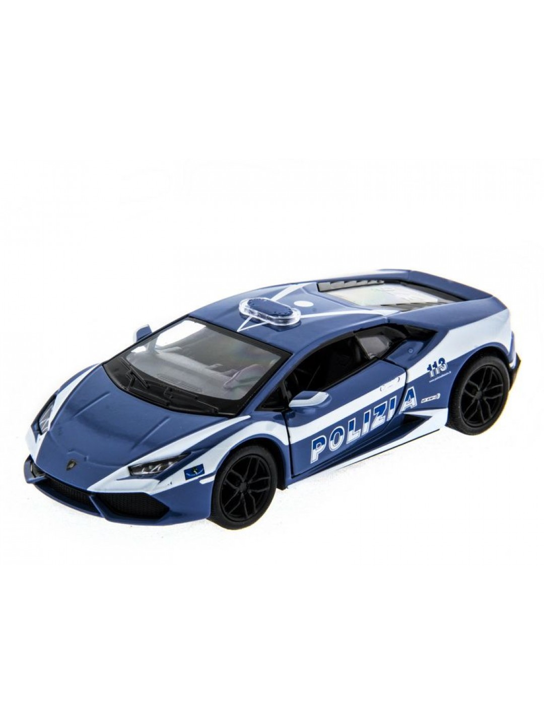 Машина Kinsmart Lamborghini Huracan (Police) инерция (1/12шт.) 1:36 б/к