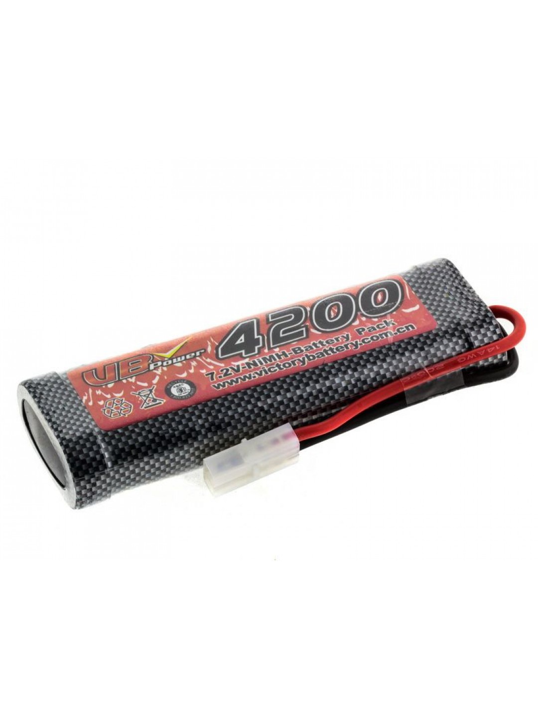 Аккумулятор Ni-Mh VBPower 4200mAh, 7,2V Tamiya