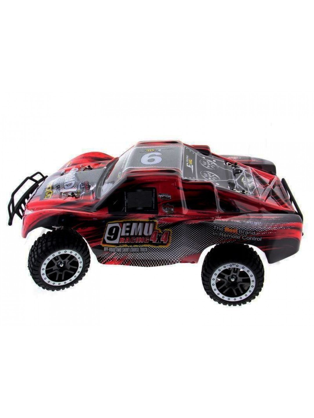 Радиоуправляемый шорт-корс Remo Hobby 9EMU (красный) 4WD 2.4G 1/8 RTR
