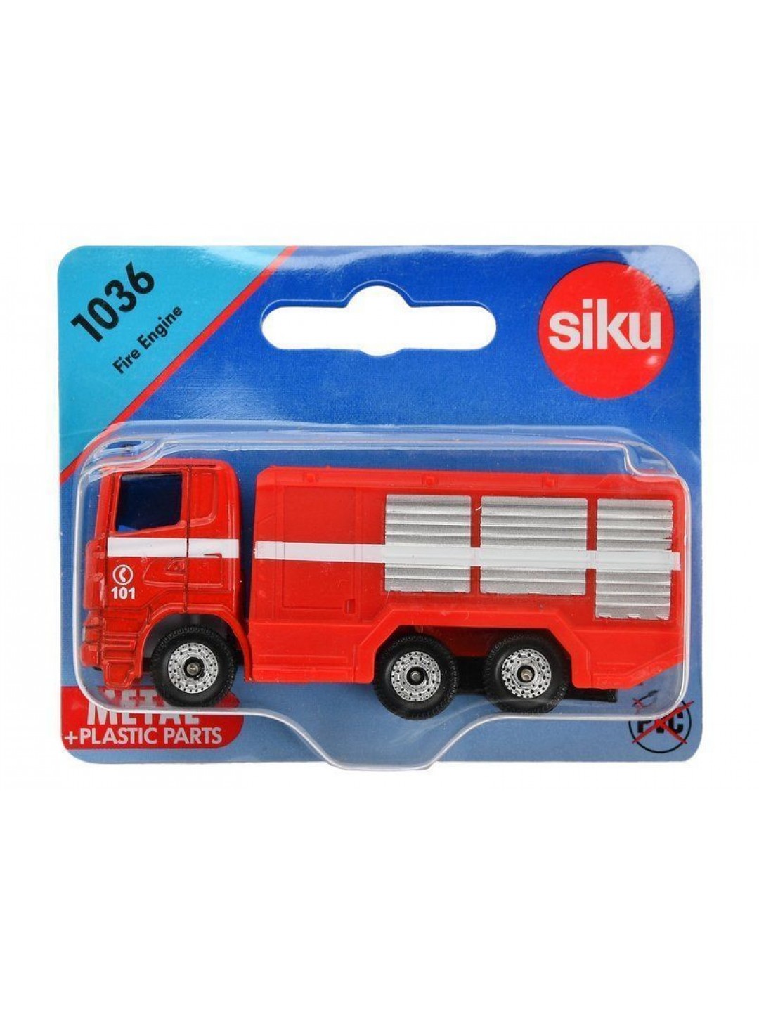 Пожарный автомобиль Siku 1036RUS, красный