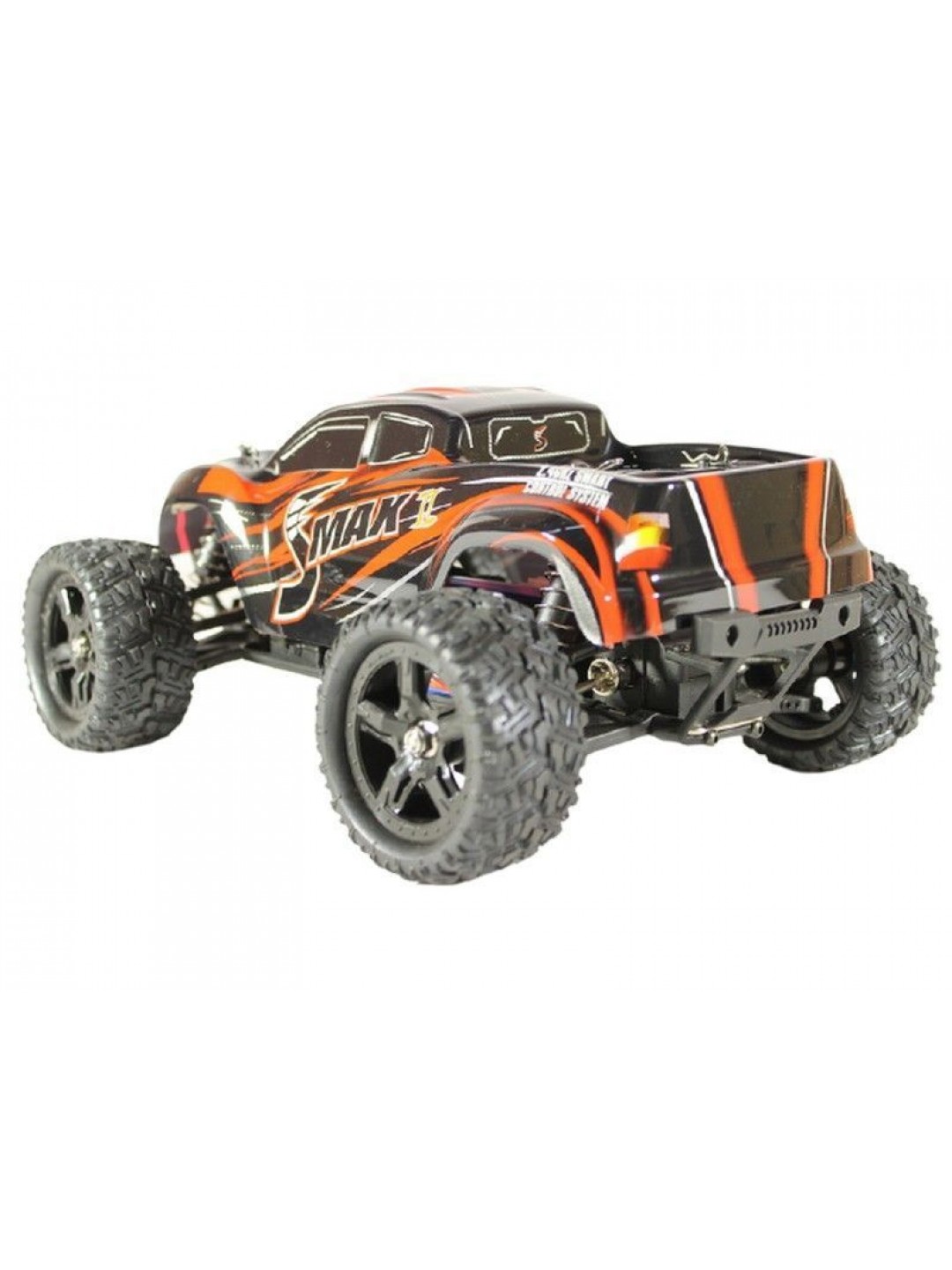 Радиоуправляемый монстр Remo Hobby SMAX Brushless V2.0 (красный) 4WD 2.4G 1/16 RTR