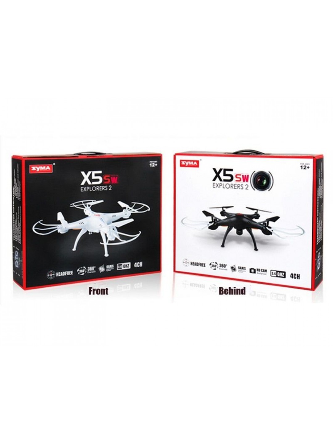 Р/У квадрокоптер Syma X5SW с FPV трансляцией Wi-Fi HeadFree 2.4G RTF