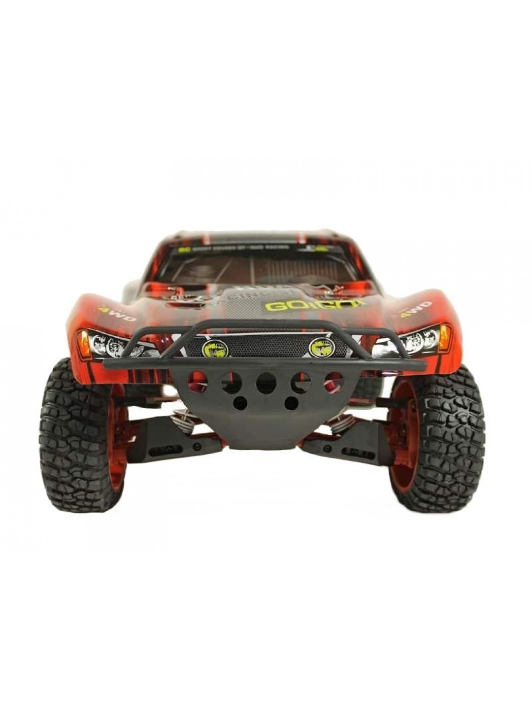 Радиоуправляемый шорт-корс Remo Hobby 9EMU Brushless (красный) 4WD 2.4G 1/8 RTR