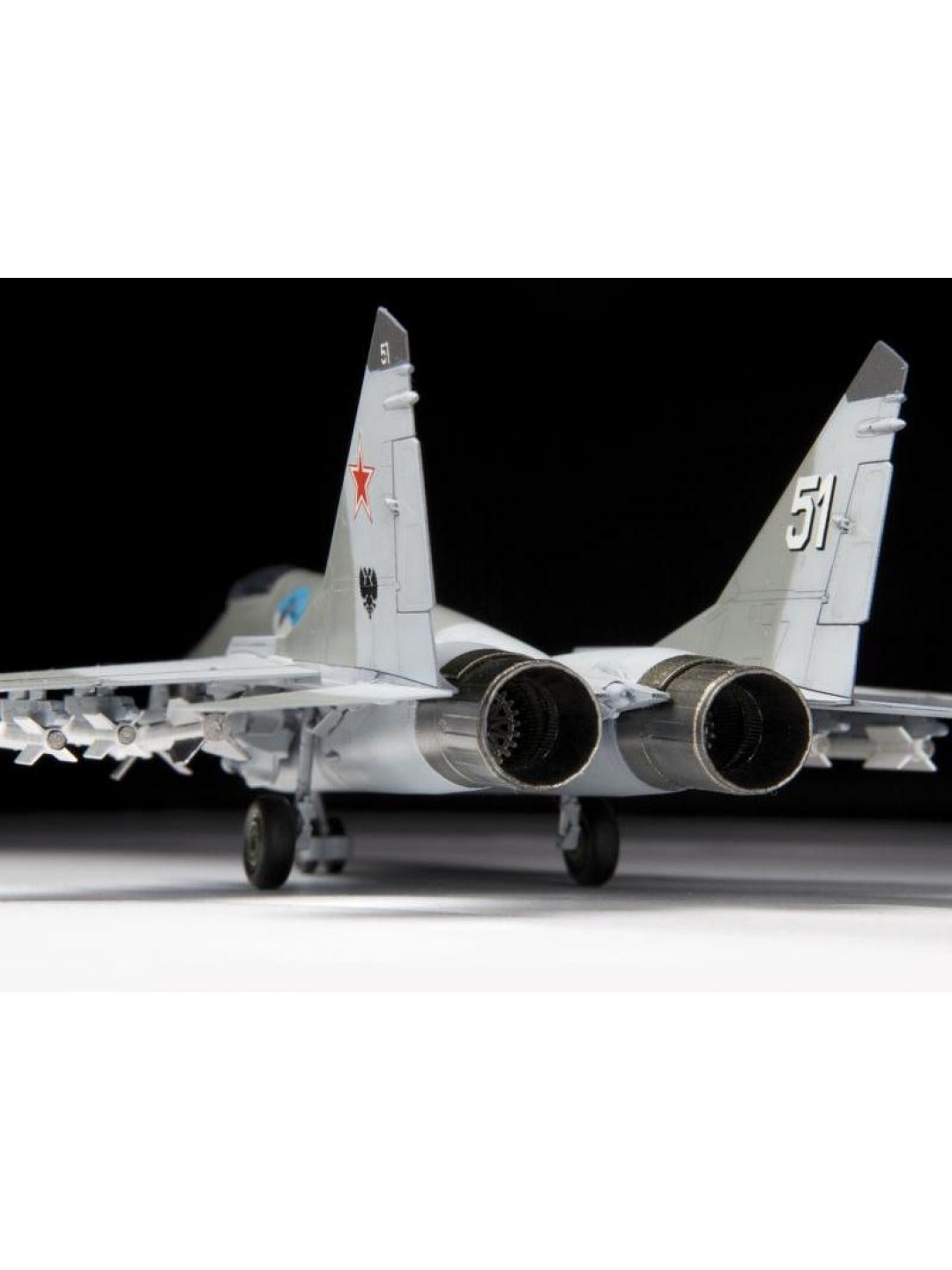 Сборная модель ZVEZDA Российский истребитель МиГ-29 (9-13), подарочный набор, 1/72
