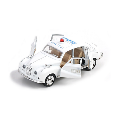 Машина Ideal 1:30-39 Ретромобиль "Old Times" белый, полиция