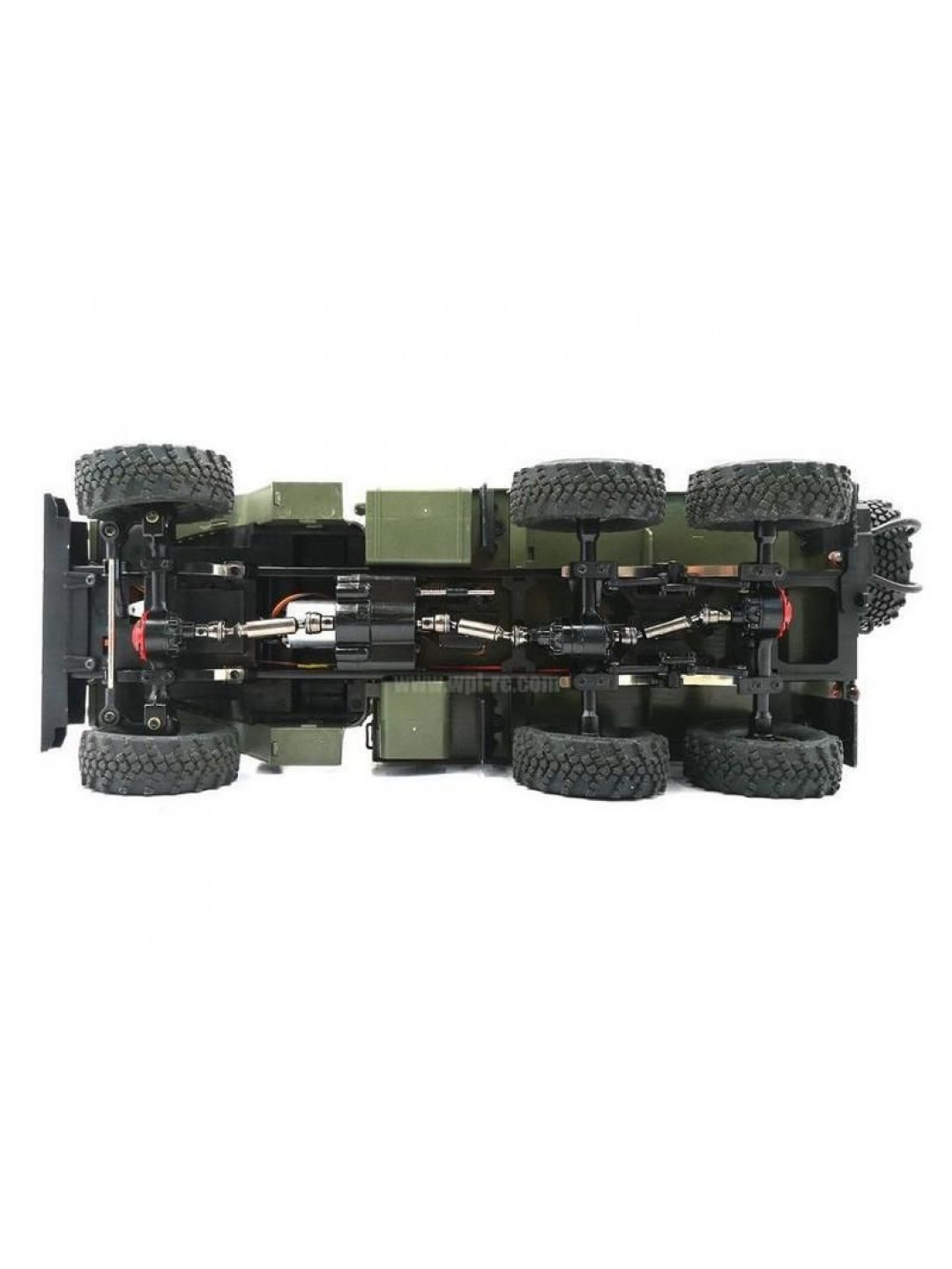 Радиоуправляемая машина WPL УРАЛ (зеленый) 6WD 2.4G 1/16 KIT