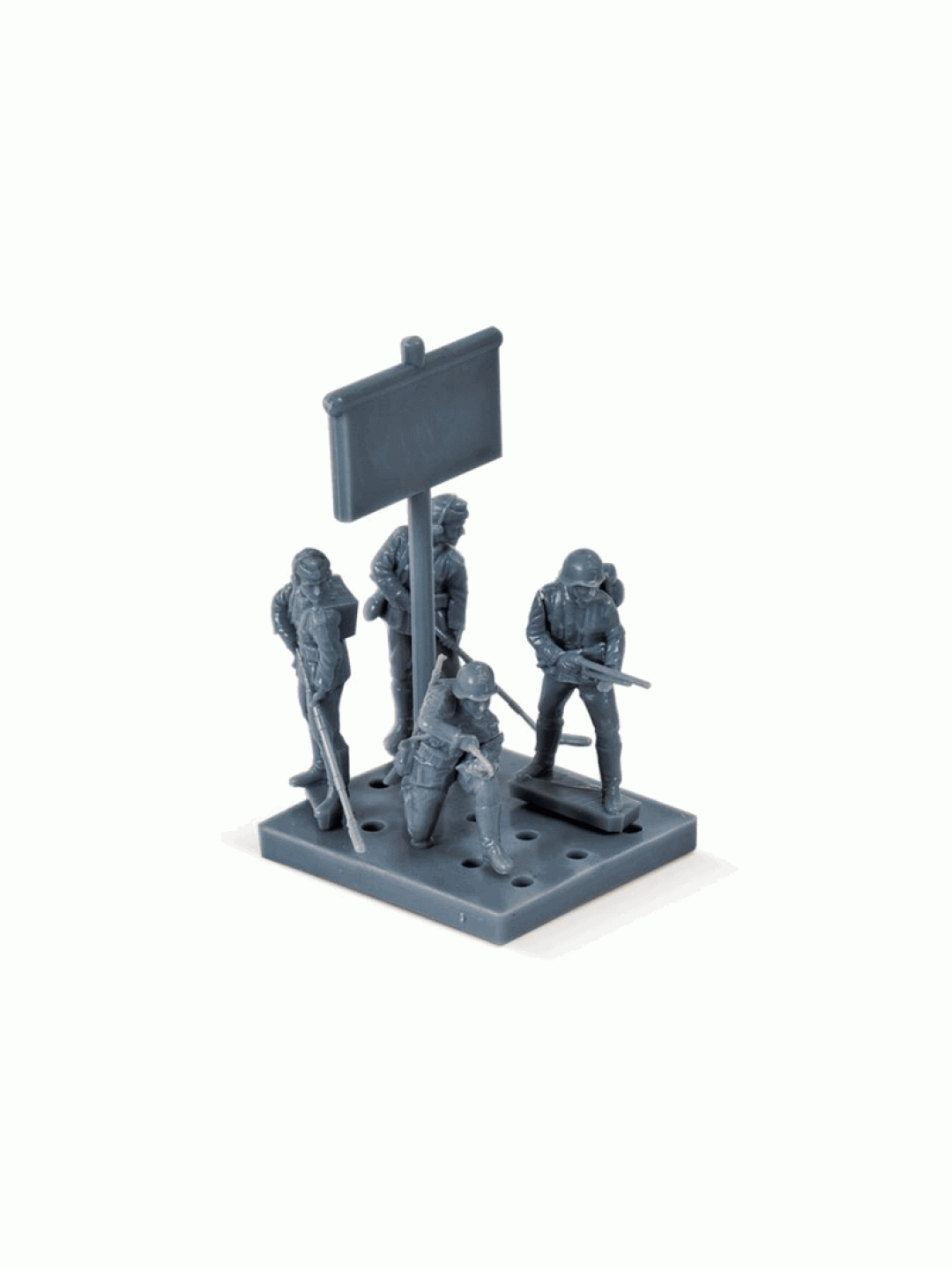 Сборные солдатики ZVEZDA Немецкие штурмпионеры, 1/72