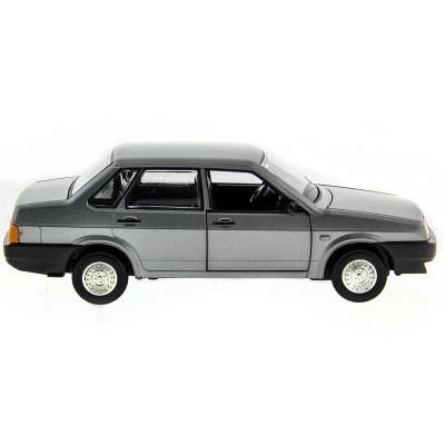 Машина "АВТОПАНОРАМА" ВАЗ 21099 ,1/22, Pull Bаck механизм, в/к 10*12*22 cм