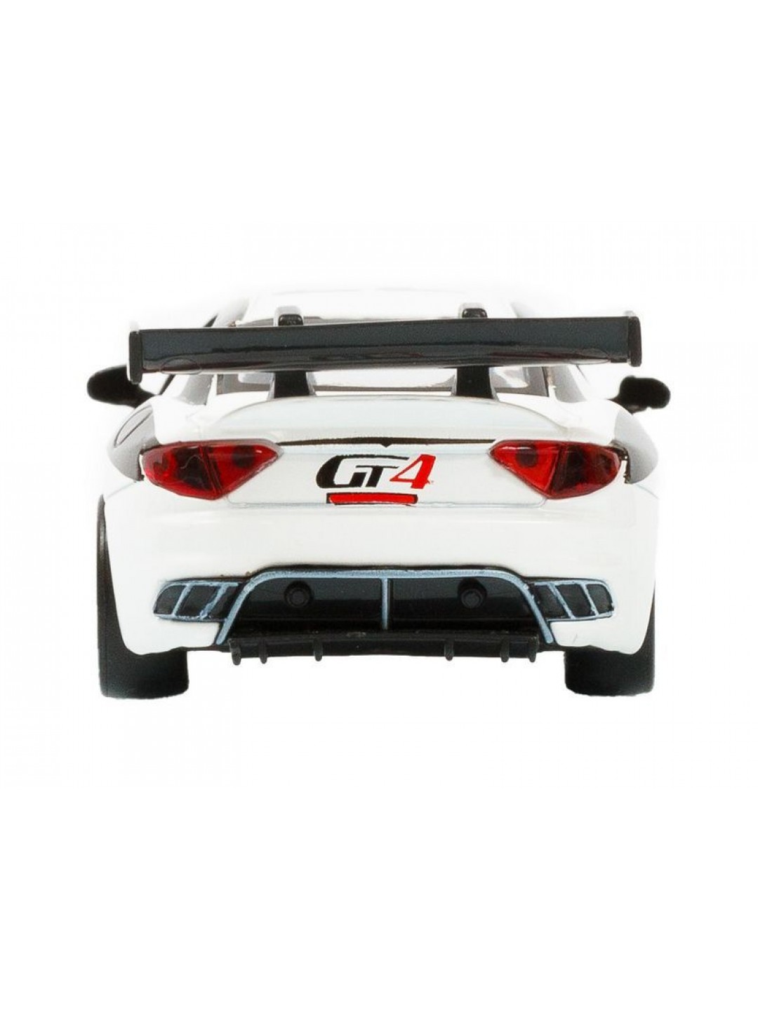Машина "АВТОПАНОРАМА" Maserati Gran Turismo MC GT4, белый, 1/43, откр. двери, в/к 17,5*12,5*6,5 см