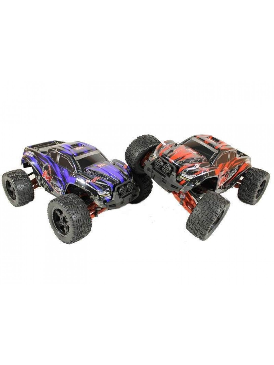 Радиоуправляемый монстр Remo Hobby MMAX Brushless UPGRADE (красный) 4WD 2.4G 1/10 RTR