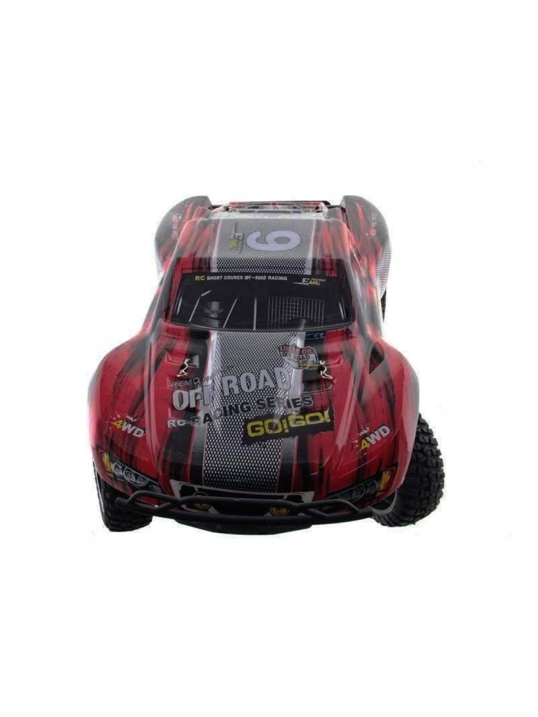 Радиоуправляемый шорт-корс Remo Hobby 9EMU (красный) 4WD 2.4G 1/8 RTR
