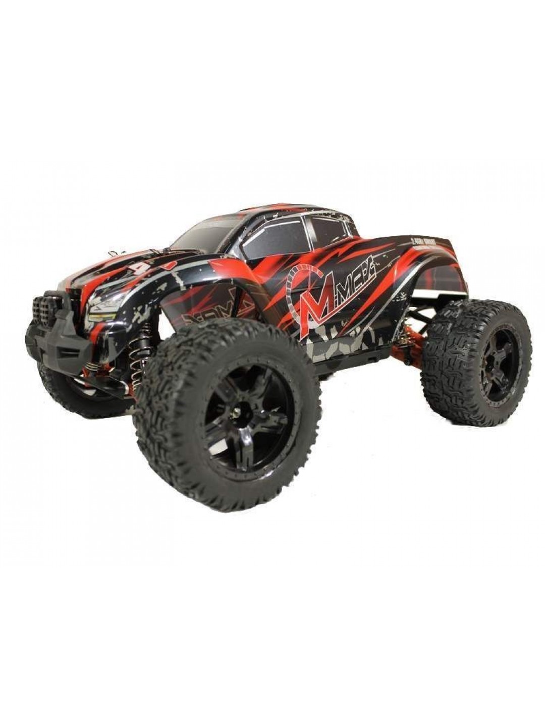 Радиоуправляемый монстр Remo Hobby MMAX PRO UPGRADE (красный) 4WD 2.4G 1/10 RTR