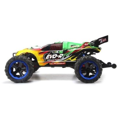 Радиоуправляемая трагги Remo Hobby EVO-R Brushless (зеленая) 4WD 2.4G 1/8 RTR