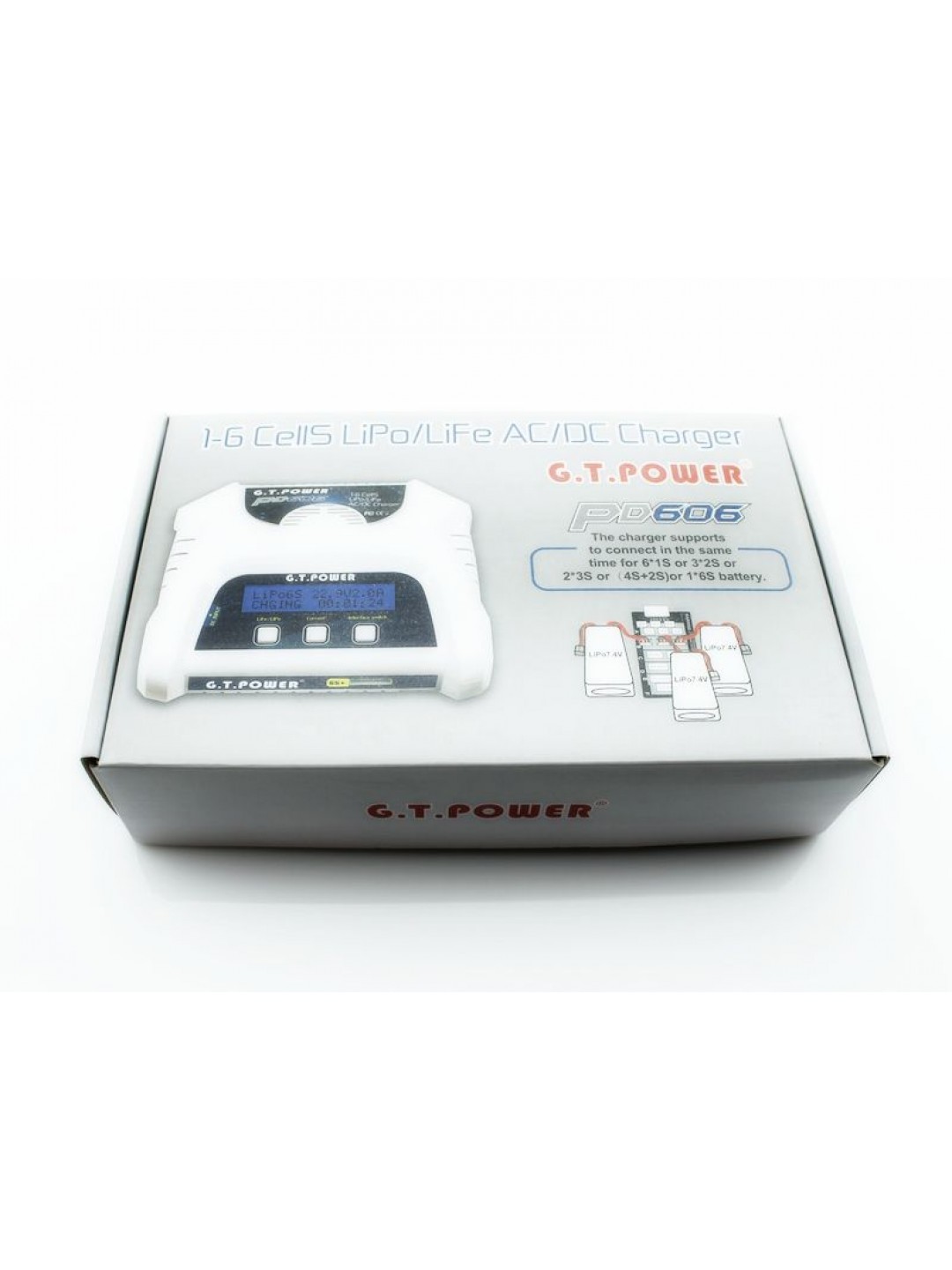 Универсальное зарядное устройство G.T.Power PD606