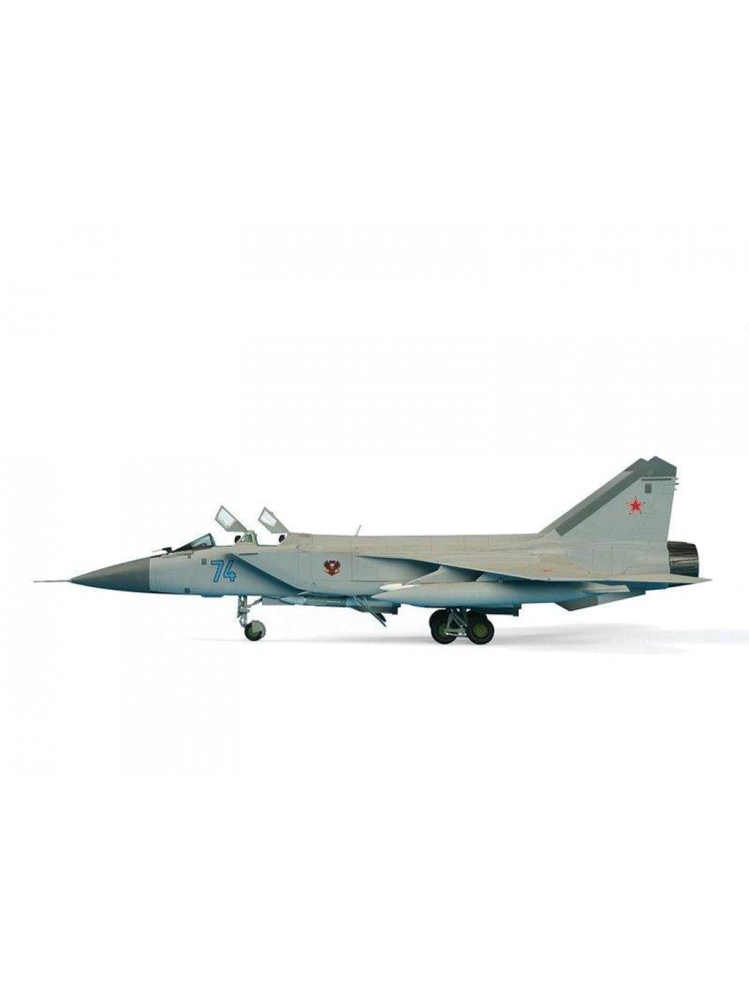 Сборная модель ZVEZDA Советский истребитель-перехватчик МиГ-31, 1/72