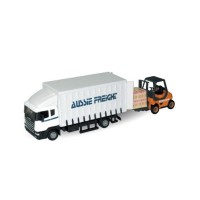 Машина Autotime "SCANIA" с погрузчиком 1:48 Машина Autotime "SCANIA" с погрузчиком 1:48