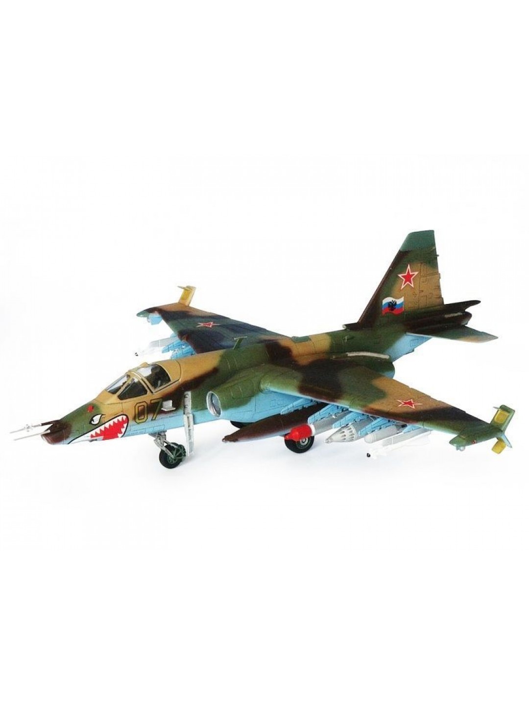 Сборная модель ZVEZDA Советский штурмовик Су-25, 1/72