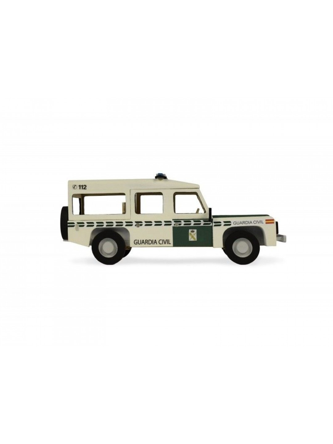 Сборная деревянная модель автомобиля Artesania Latina Land Rover ПОЛИЦИЯ