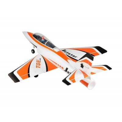 Радиоуправляемый самолет Top RC Jet Star Pro оранжевый 800мм импеллер 64мм 2.4G 4-ch LiPo RTF