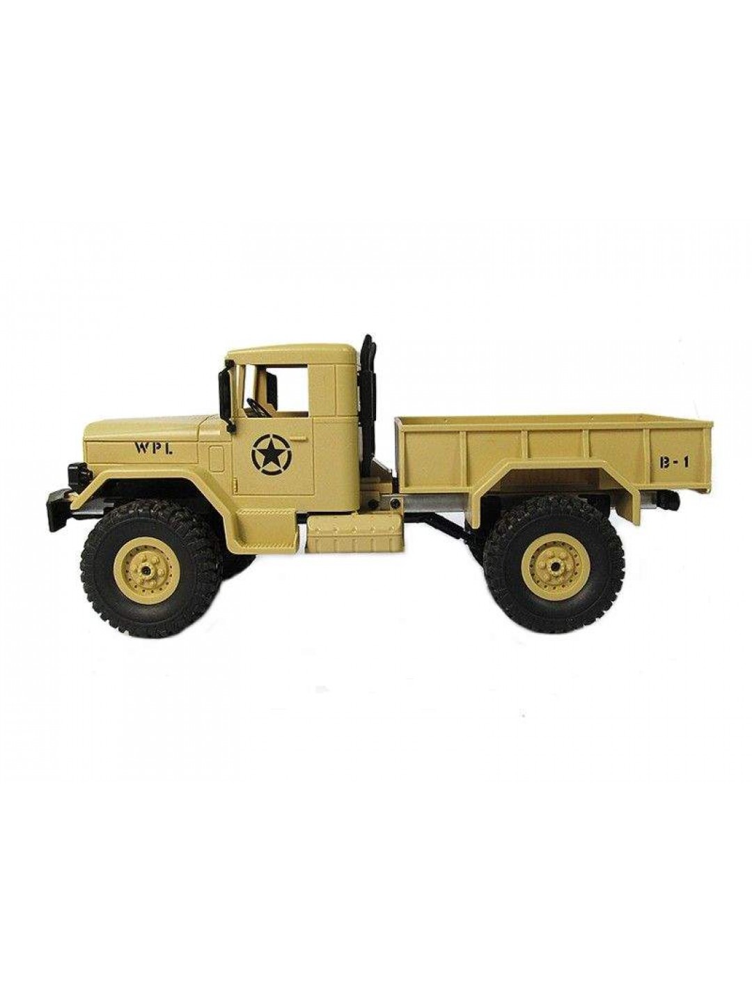 Р/У машина WPL военный грузовик (песочный) 1/16+акб 2.4G RTR