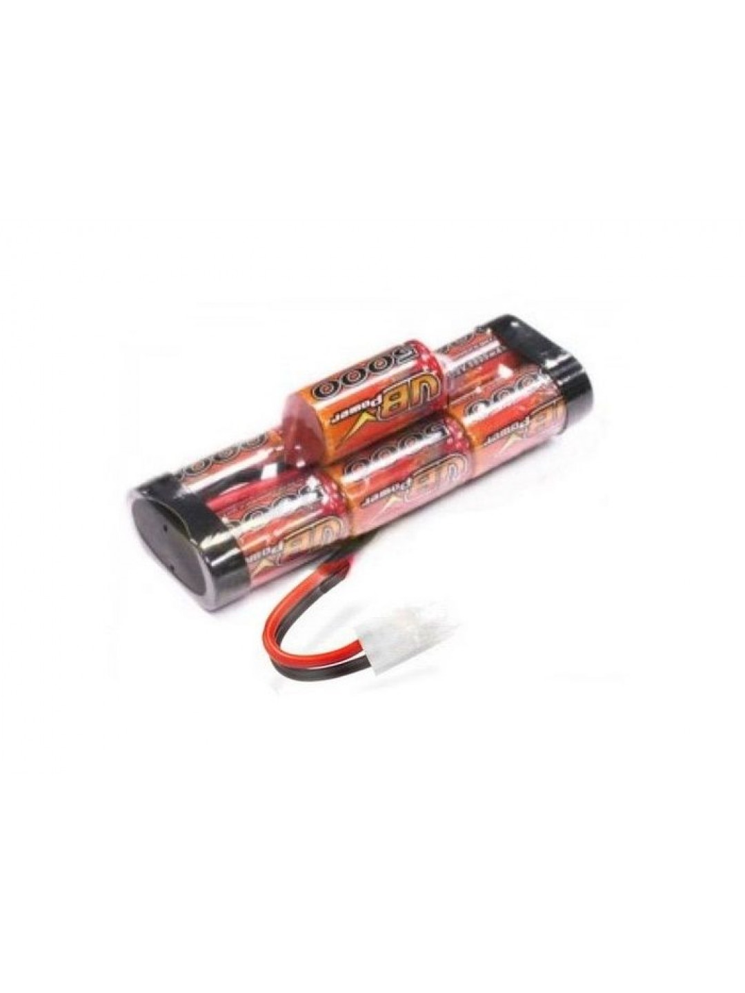 Аккумулятор Ni-Mh VBPower 5000mAh, 8,4V Tamiya, банка с верху