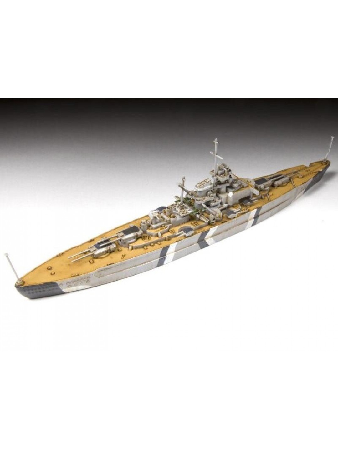 Сборная модель ZVEZDA Немецкий линкор "Бисмарк", 1/1200