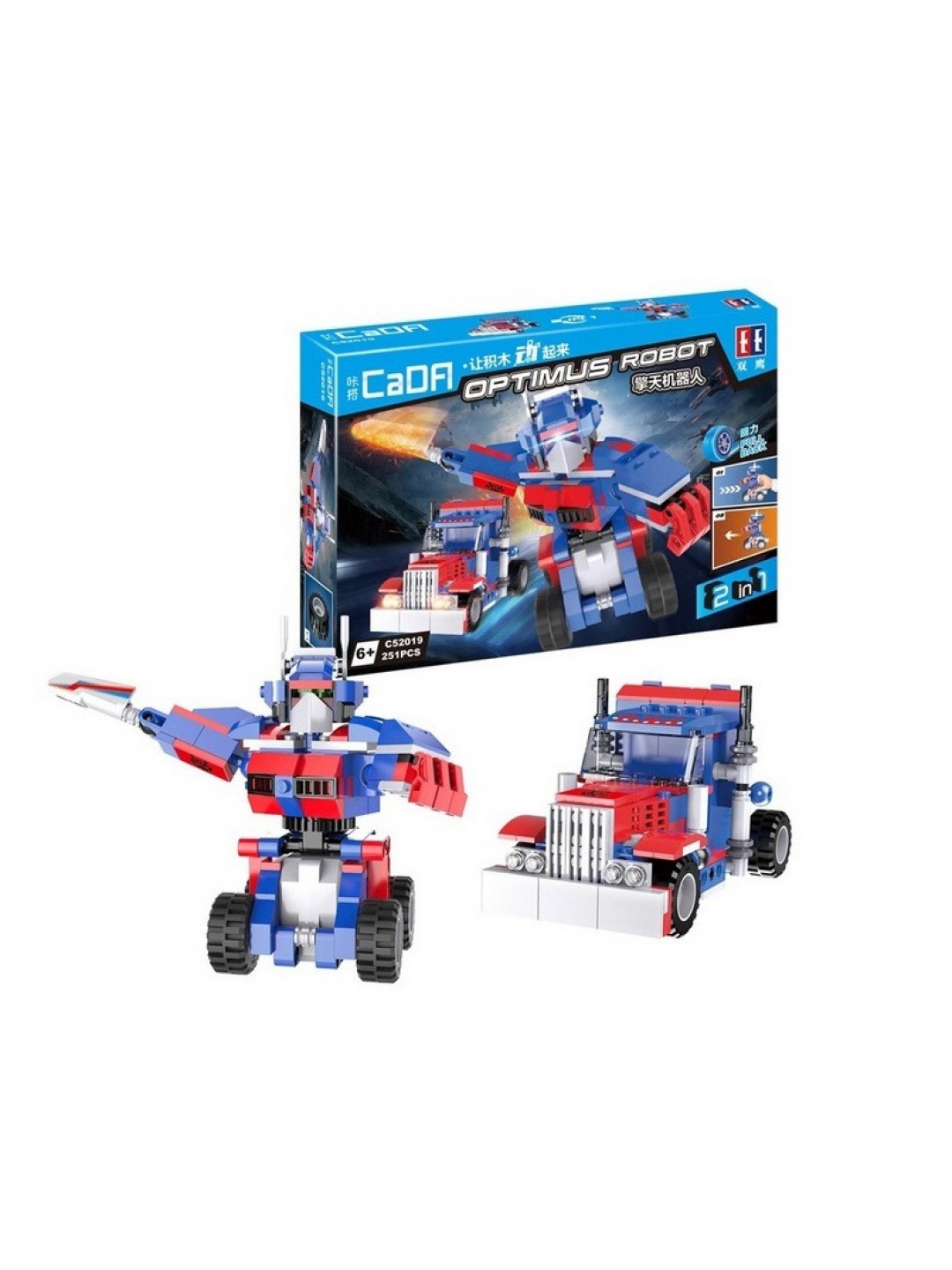 Конструктор CaDA Робот OPTIMUS (251 деталь)