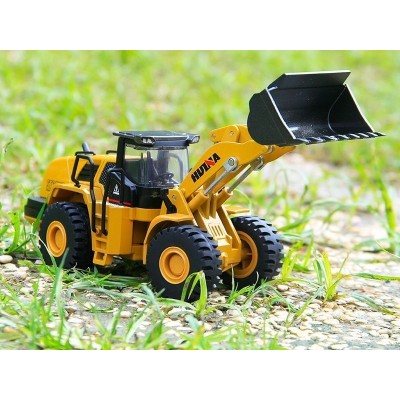 Металлический фронтальный погрузчик HUI NA TOYS 1/50 PRO