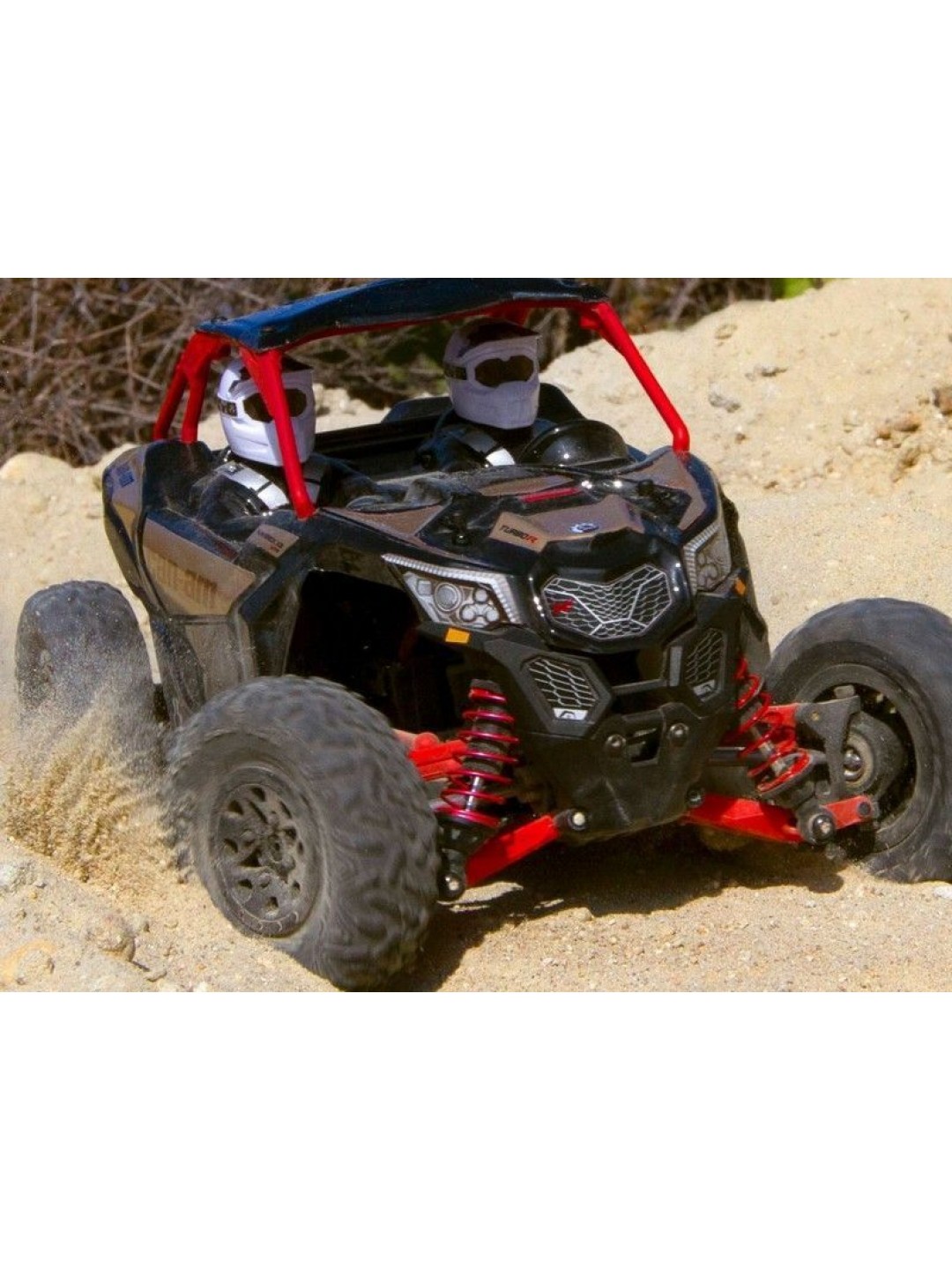 Радиоуправляемый багги Axial Yeti Jr. Can-Am Maverick 4WD 1:18 RTR