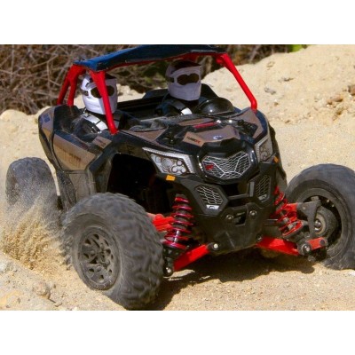 Радиоуправляемый багги Axial Yeti Jr. Can-Am Maverick 4WD 1:18 RTR