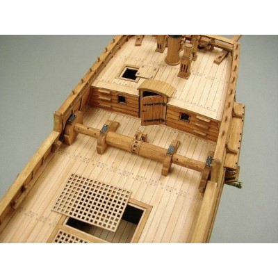 Сборная картонная модель Shipyard флейт Schwarzer Rabe (№39), 1/96
