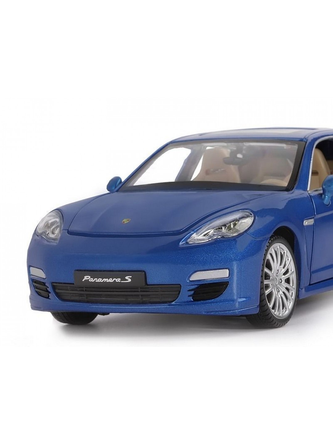 Машина "АВТОПАНОРАМА" Porsche Panamera S, синий, 1/24, свет, звук, в/к 24,5*12,5*10,5 см