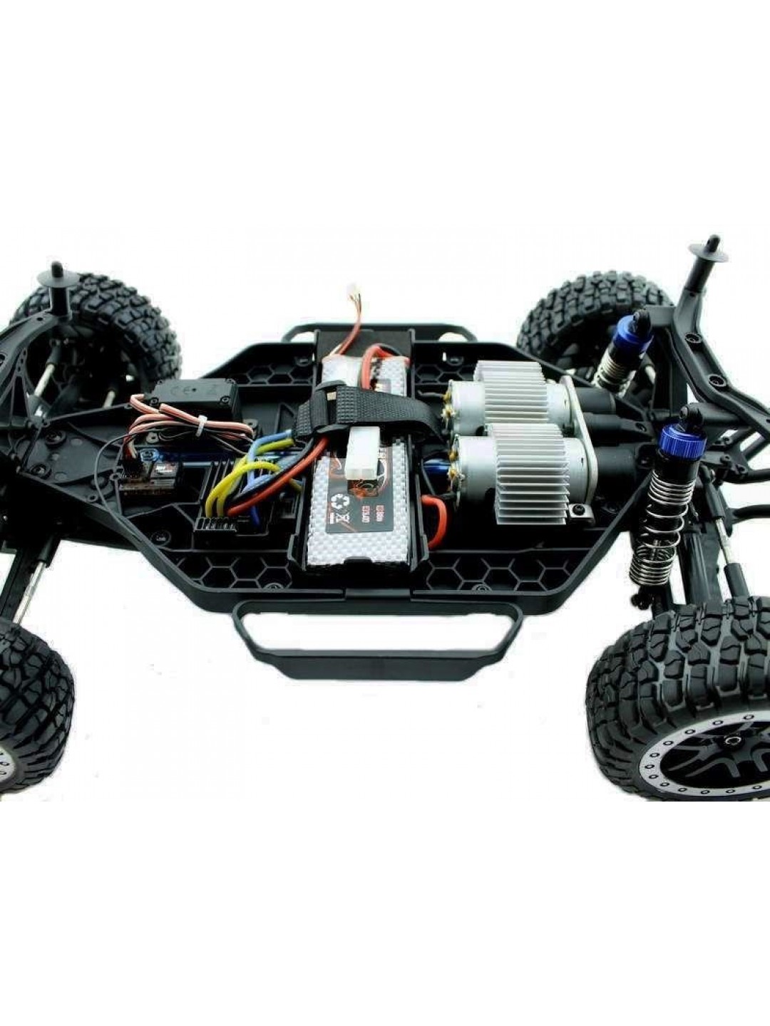 Радиоуправляемый шорт-корс Remo Hobby 9EMU TWINS MOTOR (синий) 4WD 2.4G 1/8 RTR