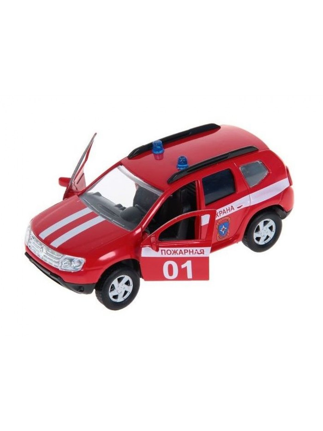 Машина Autotime "RENAULT DUSTER" пожарная охрана 1:38