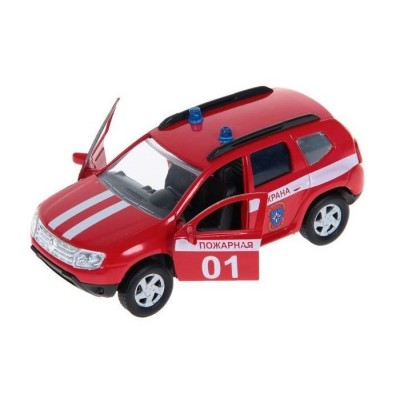 Машина Autotime "RENAULT DUSTER" пожарная охрана 1:38