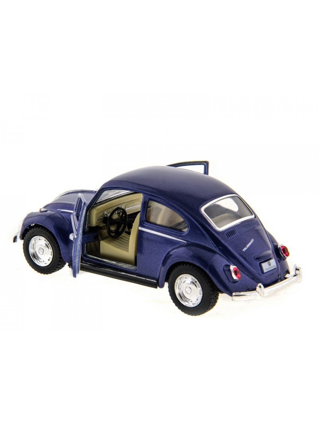 Машина Kinsmart "Volkswagen Classical Beetle" инерция (1/12шт.) 1:32 б/к