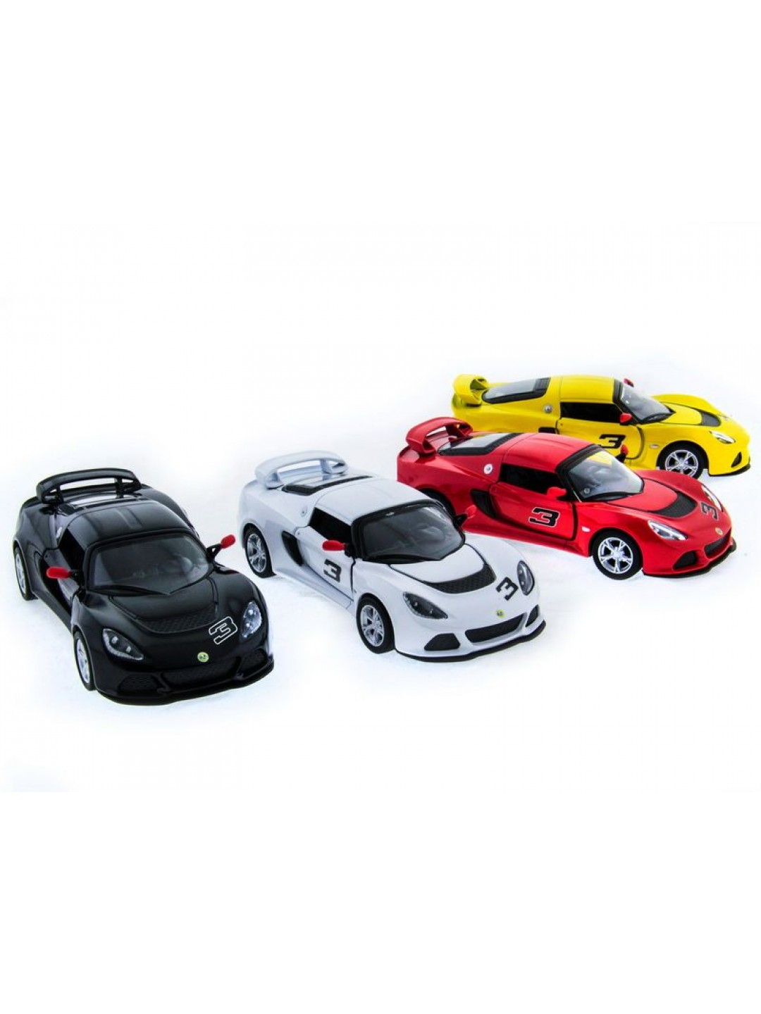 Машина Kinsmart Lotus Exige S (1/12шт) 1:40  б/к