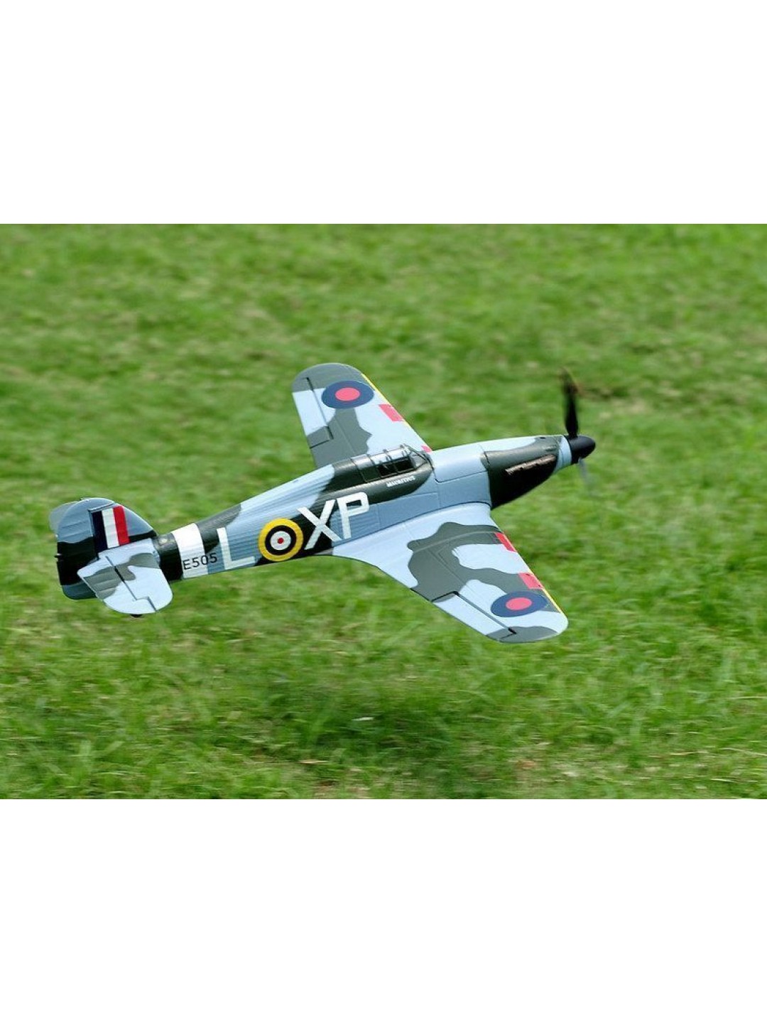 Радиоуправляемый самолет Top RC Hurricane Pro зеленый 750мм flight controller PNP
