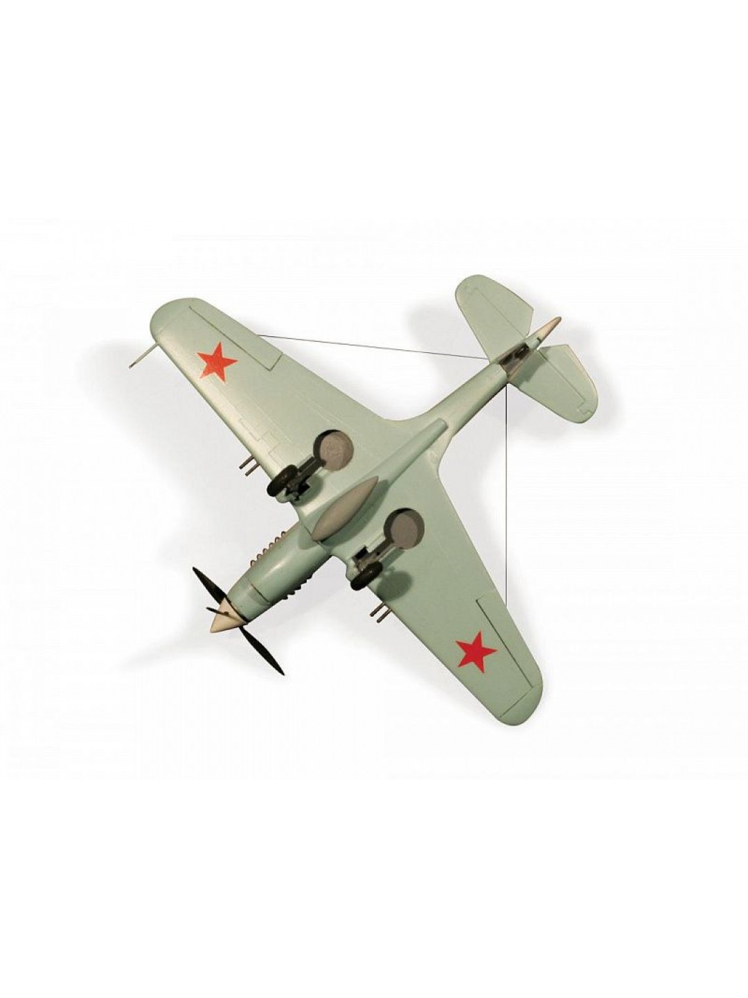 Сборная модель ZVEZDA Истребитель П-40Б "Томагавк", 1/72