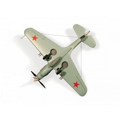 Сборная модель ZVEZDA Истребитель П-40Б "Томагавк", 1/72