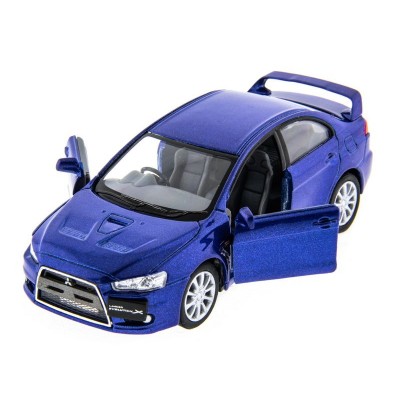 Машина Kinsmart 1:36 Mitsubihi Lancer EV. инерция (1/12шт.) б/к
