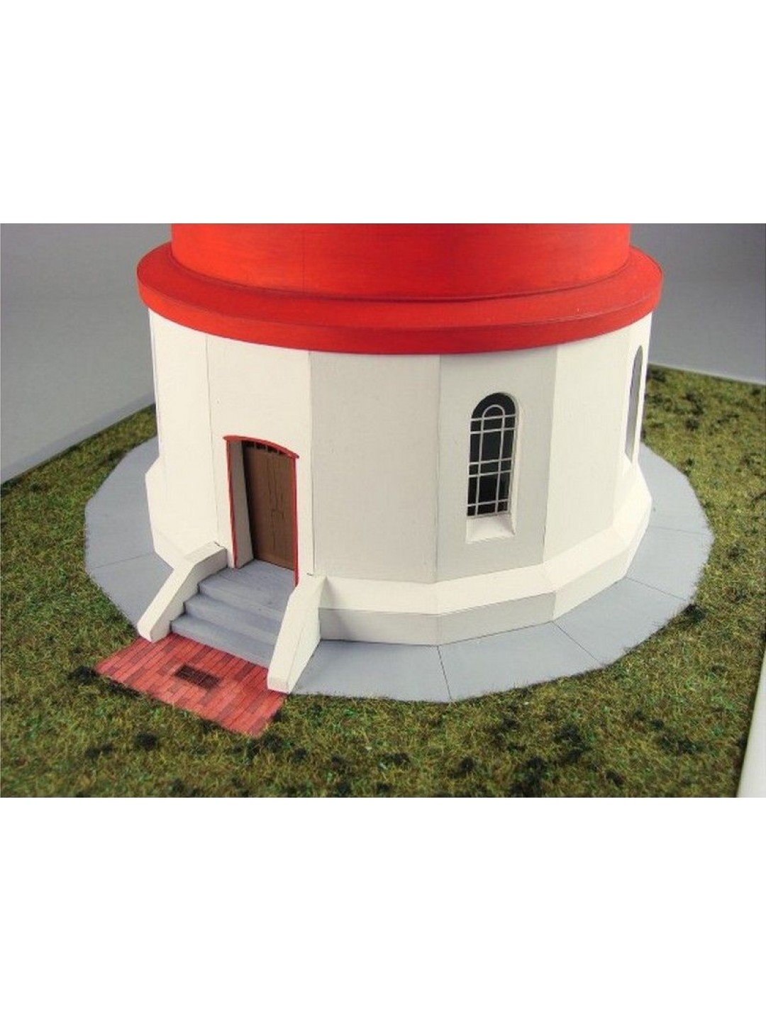 Сборная картонная модель Shipyard маяк Pellworm Lighthouse (№61), 1/87